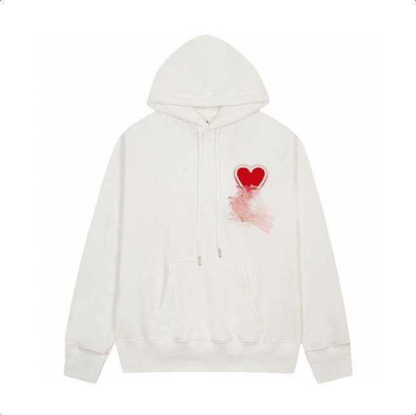 3a hoodie male and female designers amis paris hooded highs quality sweater embroidered red love winter round neck jumper couple sweatshirts, Black
3a hoodie male and female designers amis paris hooded highs quality sweater embroidered red love winter round neck jumper couple sweatshirts, Black