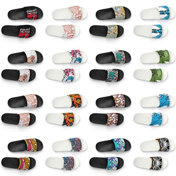 men women custom slippers shoes artoon animal design diy word black white blue red mens trainer 192
men women custom slippers shoes artoon animal design diy word black white blue red mens trainer 192