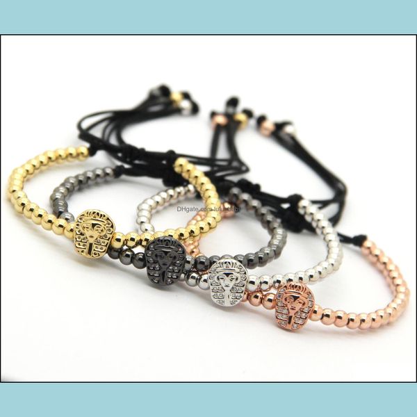 charm bracelets arrival atolyewolf rame bracelets wholesale 4mm bronze beads with tutankhamun cz mens jewelry gift drop delivery dhyki, Golden;silver
charm bracelets arrival atolyewolf rame bracelets wholesale 4mm bronze beads with tutankhamun cz mens jewelry gift drop delivery dhyki, Golden;silver