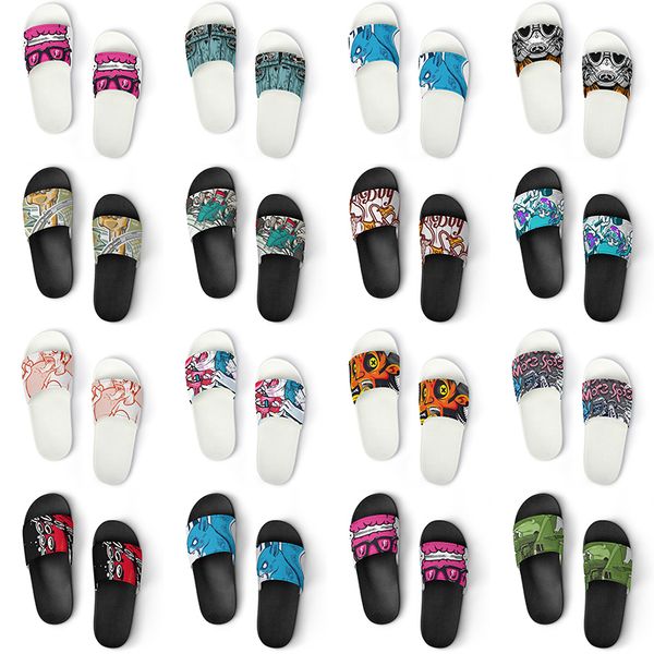 men women custom slippers shoes artoon animal design diy word black white blue red mens trainer 095
men women custom slippers shoes artoon animal design diy word black white blue red mens trainer 095