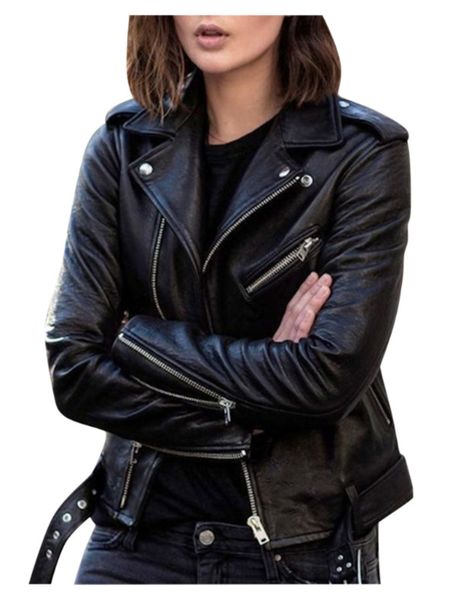 women's jackets leather jacket women's autumn short spring korean version of pu motorcycle suit slim and winter 221117, Black;brown
women's jackets leather jacket women's autumn short spring korean version of pu motorcycle suit slim and winter 221117, Black;brown