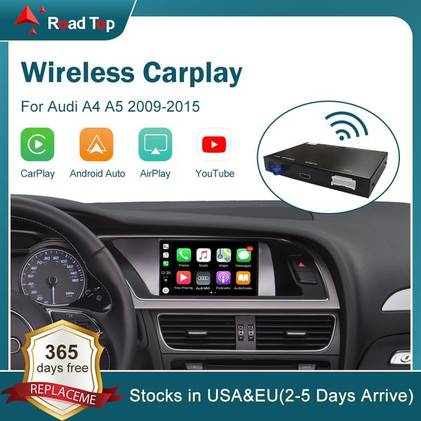wireless apple carplay android auto interface for audi a4 a5 2009-2015 with mirror link airplay car play functions
wireless apple carplay android auto interface for audi a4 a5 2009-2015 with mirror link airplay car play functions