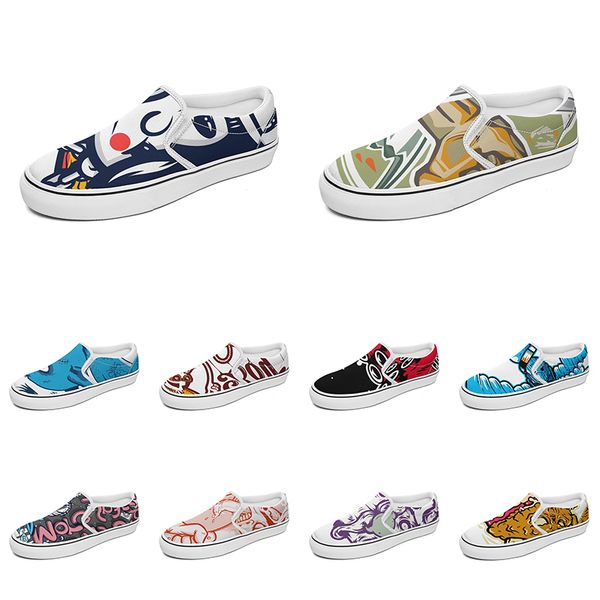 men women custom slip on canvas shoes anime cartoon animal design diy word black white blue red outdoor mens trainer 067
men women custom slip on canvas shoes anime cartoon animal design diy word black white blue red outdoor mens trainer 067