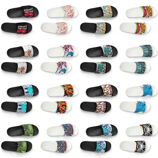 men women custom slippers shoes artoon animal design diy word black white blue red mens trainer 236
men women custom slippers shoes artoon animal design diy word black white blue red mens trainer 236