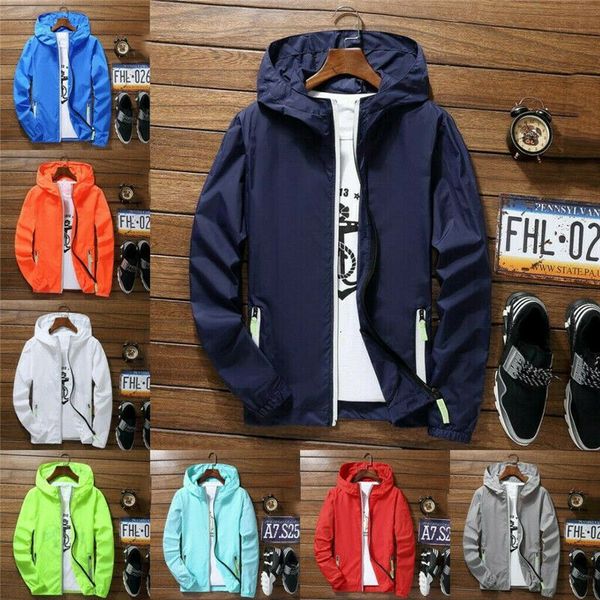 men's jackets arrival men waterproof wind breaker coat zipper hoodie jacket quick drying sport outwear jaqueta masculina trench coats 2, Black;brown
men's jackets arrival men waterproof wind breaker coat zipper hoodie jacket quick drying sport outwear jaqueta masculina trench coats 2, Black;brown