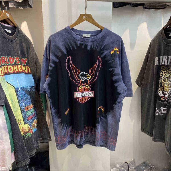 men's hoodies & sweatshirts fleece rhude american harley vintage tie dye eagle print couple high street loose short sleeve men's t, Black
men's hoodies & sweatshirts fleece rhude american harley vintage tie dye eagle print couple high street loose short sleeve men's t, Black