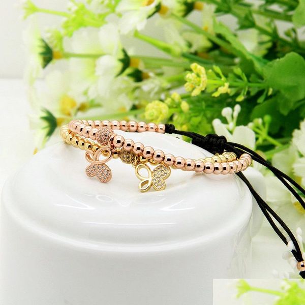 charm bracelets new 1pcs 6mm real gold plated copper beads clear cz butterfly bracelet fine girl women charms jewelry drop delivery dhiy6, Golden;silver
charm bracelets new 1pcs 6mm real gold plated copper beads clear cz butterfly bracelet fine girl women charms jewelry drop delivery dhiy6, Golden;silver
