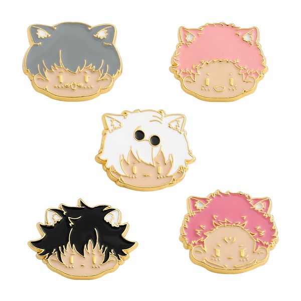 manga jujutsu kaisens enamel pin cartoon kawaii gojo satoru fushiguro megumi itadori yuji inumaki toge ryomen sukuna brooch, Blue
manga jujutsu kaisens enamel pin cartoon kawaii gojo satoru fushiguro megumi itadori yuji inumaki toge ryomen sukuna brooch, Blue