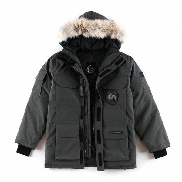 winter parka new mens down jacket warm thickened fashion outdoor down coats popular puffer jackets simple solid color with hat multicolor co, Black 
winter parka new mens down jacket warm thickened fashion outdoor down coats popular puffer jackets simple solid color with hat multicolor co, Black