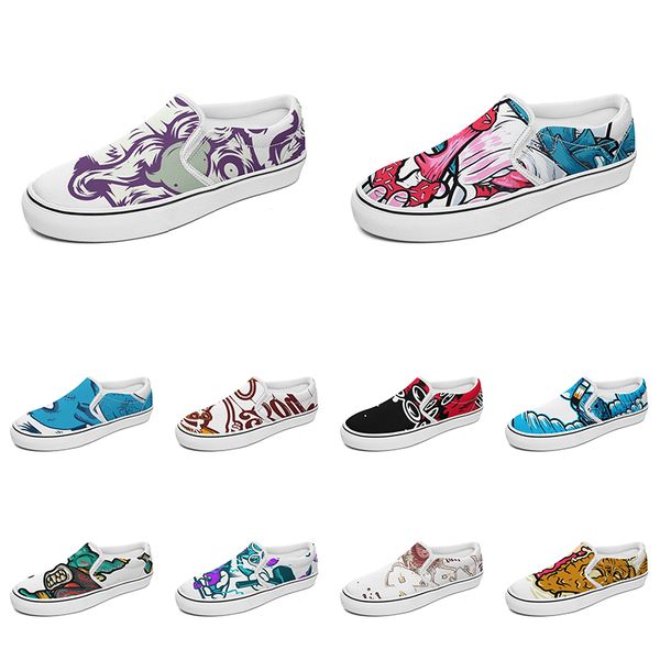 men women custom slip on canvas shoes anime cartoon animal design diy word black white blue red outdoor mens trainer 049
men women custom slip on canvas shoes anime cartoon animal design diy word black white blue red outdoor mens trainer 049