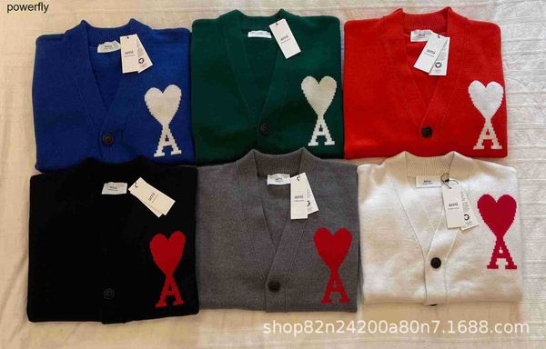 men's sweaters designer correct amis love embroidery sweater loose men women fashion streetwear streetwear, White;black
men's sweaters designer correct amis love embroidery sweater loose men women fashion streetwear streetwear, White;black