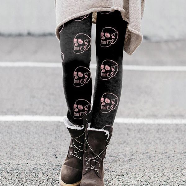 's workout halloween print elastic boots leggings for women plus size ropa mujer 221117, Black
's workout halloween print elastic boots leggings for women plus size ropa mujer 221117, Black