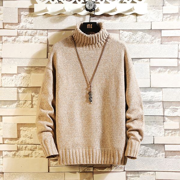 men's sweaters autumn and winter men's turtleneck sweater solid color twisted thickened solid color longsleeved pullover knitted 2, White;black
men's sweaters autumn and winter men's turtleneck sweater solid color twisted thickened solid color longsleeved pullover knitted 2, White;black