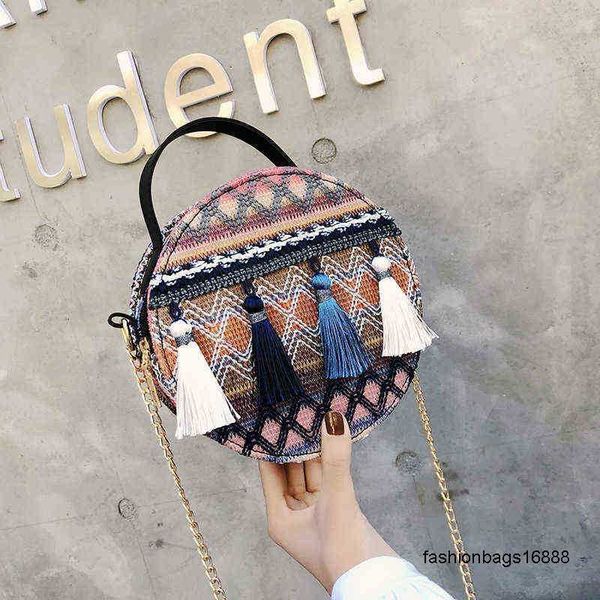 women straw bags rattan woven beach shoulder bags ladies crossbody bag handbag female bohemian round handmade 2022
women straw bags rattan woven beach shoulder bags ladies crossbody bag handbag female bohemian round handmade 2022