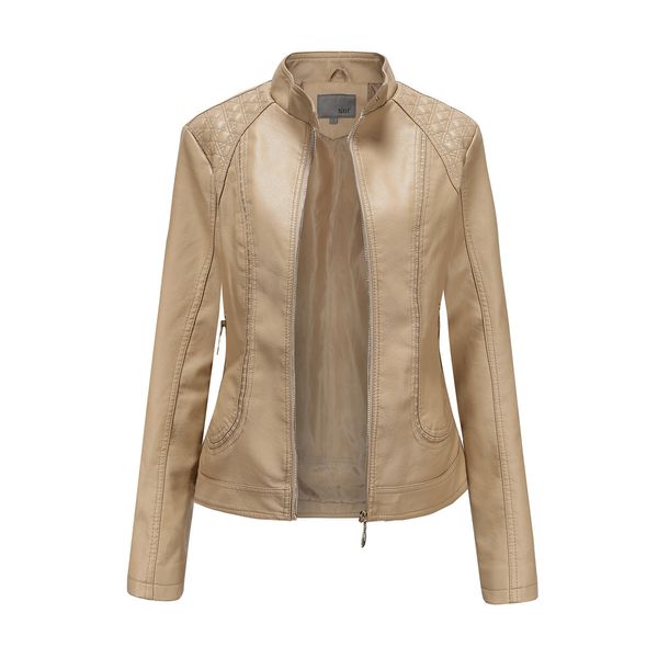 women's leather faux vintage moto pu zip up spring autumn jacket for women's oversize motorcycle streetwear outerwear clothing bla, Black
women's leather faux vintage moto pu zip up spring autumn jacket for women's oversize motorcycle streetwear outerwear clothing bla, Black