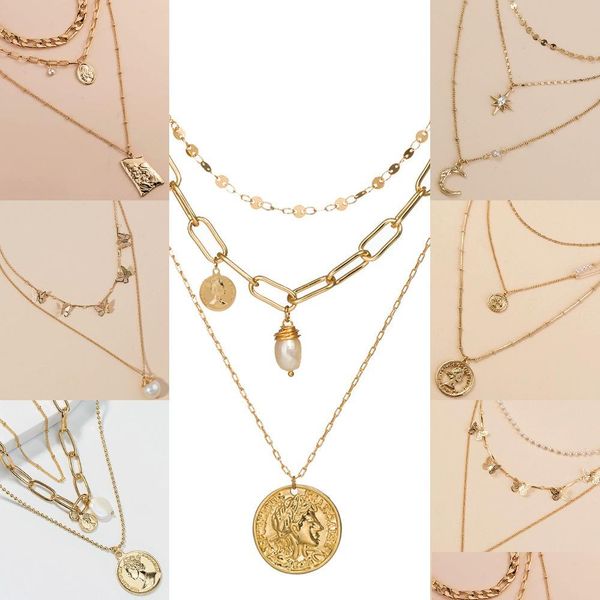 pendant necklaces butterfly pearl drop necklace mtilayer gold chains women chokers collar fashion jewelry gift delivery necklaces pen dhviq, Silver
pendant necklaces butterfly pearl drop necklace mtilayer gold chains women chokers collar fashion jewelry gift delivery necklaces pen dhviq, Silver