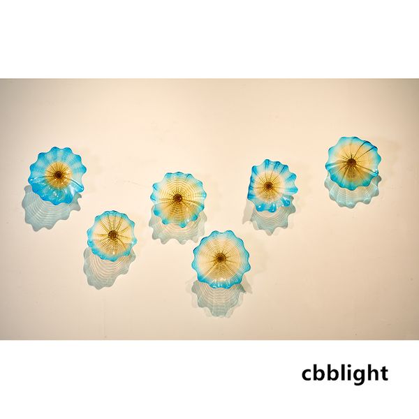 modern blue colors wall lamps murano glass plates art flower sconces wall mounted decorative dia20-45 cm 6pcs/set indoor handicraft lrp001
modern blue colors wall lamps murano glass plates art flower sconces wall mounted decorative dia20-45 cm 6pcs/set indoor handicraft lrp001