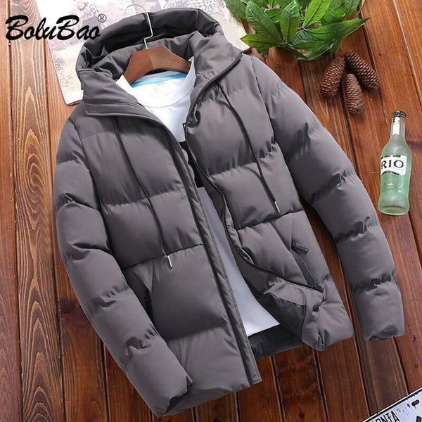 mens down parkas bolubao cotton padded jacket autumn winter jackets casual clothing hooded thick warm outwear coat male 221117, Black
mens down parkas bolubao cotton padded jacket autumn winter jackets casual clothing hooded thick warm outwear coat male 221117, Black