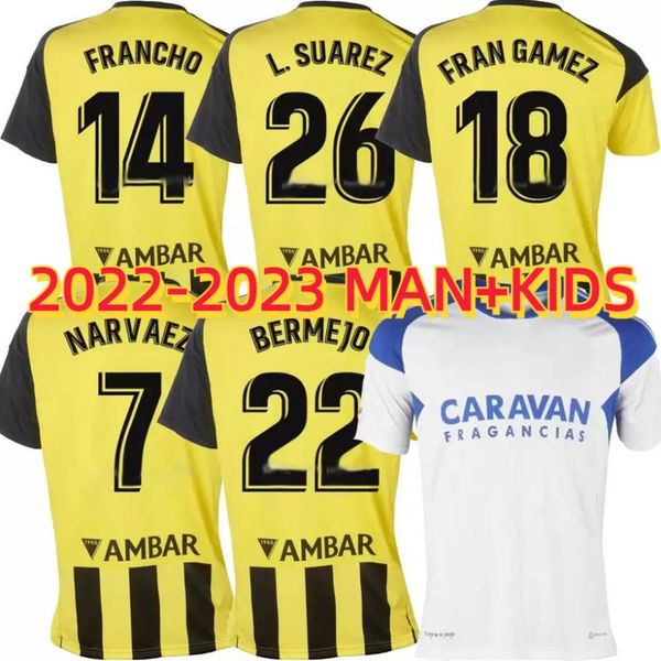 22 23 zaragoza soccer jerseys fran gamez zapater 2022 2023 vazquez pombo shinji kagawa guti javi ros l. suarez man football shirts kids kid, Black
22 23 zaragoza soccer jerseys fran gamez zapater 2022 2023 vazquez pombo shinji kagawa guti javi ros l. suarez man football shirts kids kid, Black