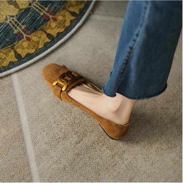tassel fringe loafers gold metal buckle wedding dress shoes fashion slip on lady driving boats size 35-40, Black
tassel fringe loafers gold metal buckle wedding dress shoes fashion slip on lady driving boats size 35-40, Black