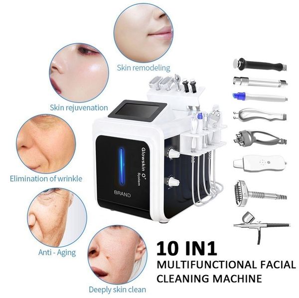 beauty equipment 10 in 1 hydro dermabrasion machine skin scrubber peel bio deep cleansing water jet hydro diamond rf facial lifting for salo, Black;white
beauty equipment 10 in 1 hydro dermabrasion machine skin scrubber peel bio deep cleansing water jet hydro diamond rf facial lifting for salo, Black;white