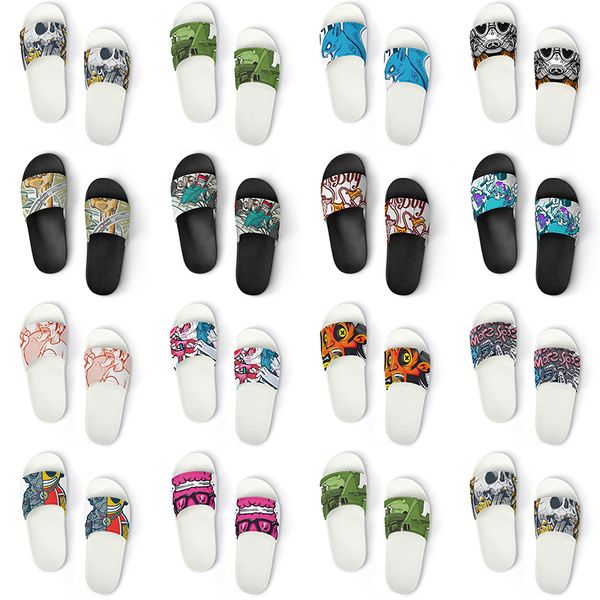 men women custom slippers shoes artoon animal design diy word black white blue red mens trainer 122
men women custom slippers shoes artoon animal design diy word black white blue red mens trainer 122