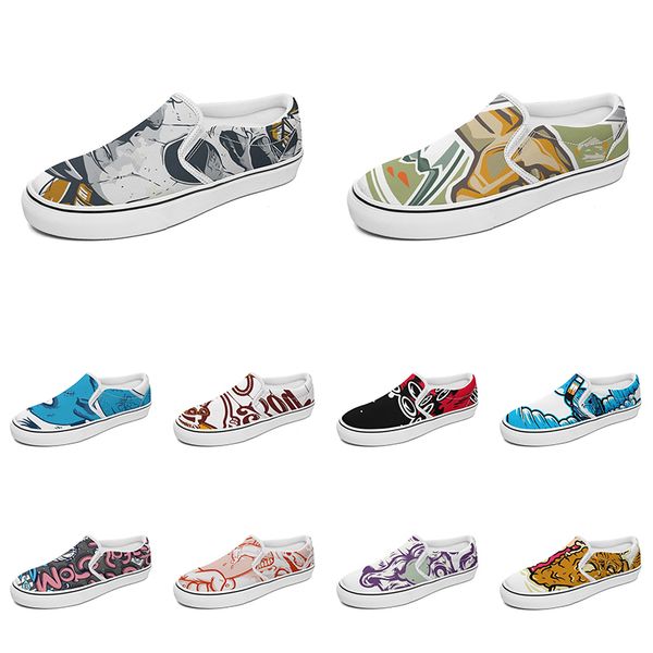 men women custom slip on canvas shoes anime cartoon animal design diy word black white blue red outdoor mens trainer 062
men women custom slip on canvas shoes anime cartoon animal design diy word black white blue red outdoor mens trainer 062