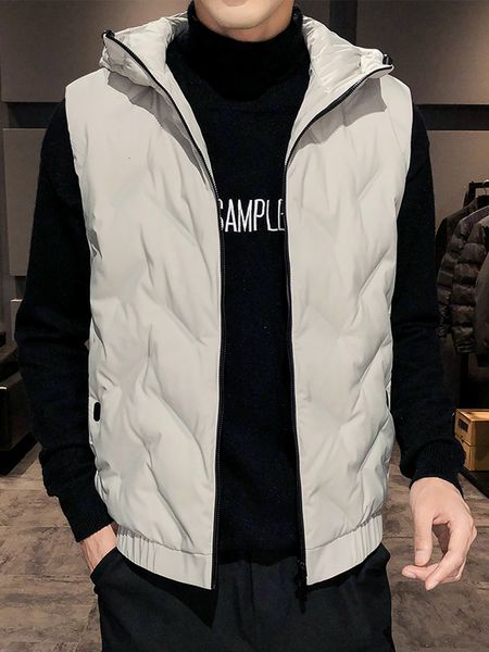 mens down parkas 90% white duck padded winter warm vest men hooded sleeveless jacket slim fit solid casual puffer gilet coats 221117, Black
mens down parkas 90% white duck padded winter warm vest men hooded sleeveless jacket slim fit solid casual puffer gilet coats 221117, Black