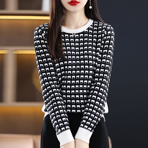 women's sweaters autumn winter women sweaters style casual coats female pullover long sleeve oneck jumper 100 wool knitted clothing 22, White;black
women's sweaters autumn winter women sweaters style casual coats female pullover long sleeve oneck jumper 100 wool knitted clothing 22, White;black