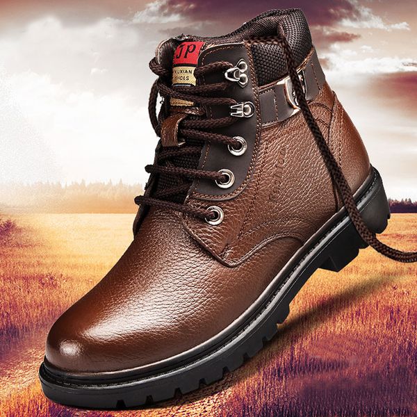 boots winter men's wool fur outdoor thick composite sole casual shoes cowhide leather designer sewing ankle 221117, Black
boots winter men's wool fur outdoor thick composite sole casual shoes cowhide leather designer sewing ankle 221117, Black