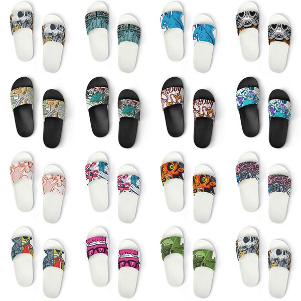 men women custom slippers shoes artoon animal design diy word black white blue red mens trainer 152
men women custom slippers shoes artoon animal design diy word black white blue red mens trainer 152