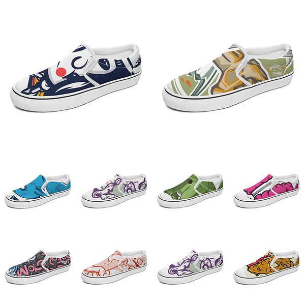 men women custom slip on canvas shoes anime cartoon animal design diy word black white blue red outdoor mens trainer 167
men women custom slip on canvas shoes anime cartoon animal design diy word black white blue red outdoor mens trainer 167