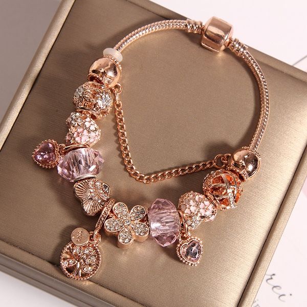 fashion pandora style charm bracelet women rose gold family tree european charm beads magnolia dangle fits pandora charm bracelets necklace, Golden;silver
fashion pandora style charm bracelet women rose gold family tree european charm beads magnolia dangle fits pandora charm bracelets necklace, Golden;silver