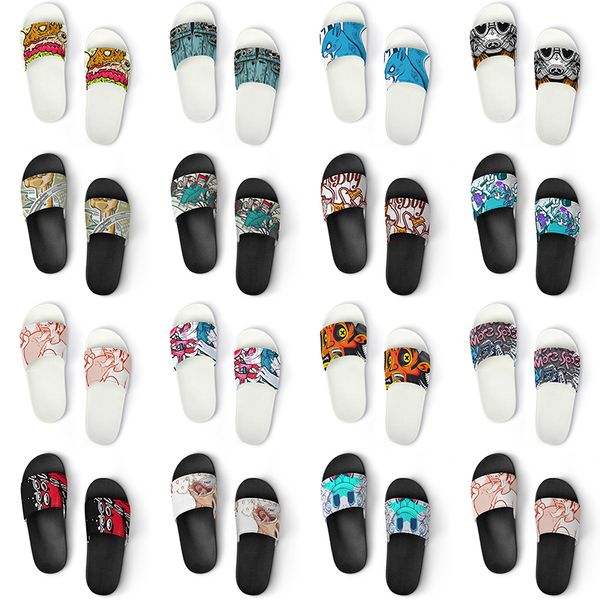 men women custom slippers shoes artoon animal design diy word black white blue red mens trainer 051
men women custom slippers shoes artoon animal design diy word black white blue red mens trainer 051