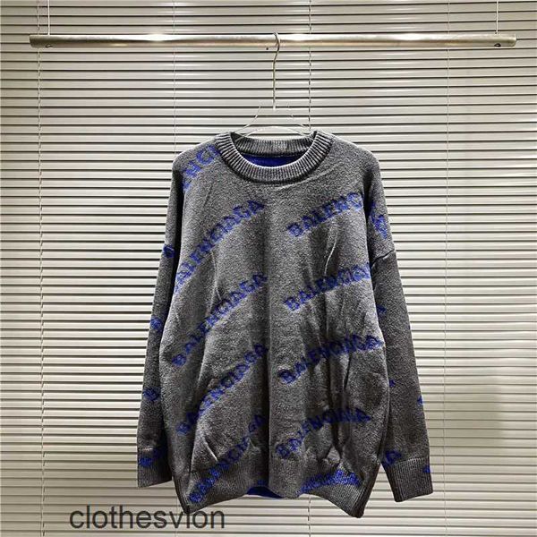 men's balenciga show women's sweaters designer jacquard autumn winter 2023 sweater fashion brand loose letter round neck zaeq, White;black
men's balenciga show women's sweaters designer jacquard autumn winter 2023 sweater fashion brand loose letter round neck zaeq, White;black