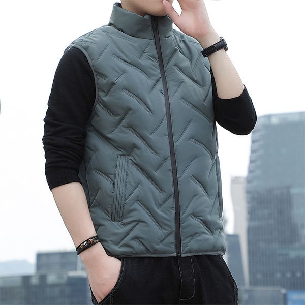men's vests m5xl men's vest jacket autumn winter down cotton coat fashion men waistcoat loose plus size clothing 221117, Black;white
men's vests m5xl men's vest jacket autumn winter down cotton coat fashion men waistcoat loose plus size clothing 221117, Black;white