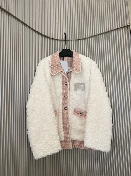 jacket brand womens jackets lamb wool spliced tweed lapel outerwear custom pearl button open hem fringe design coats loose profile women clo, Black;brown
jacket brand womens jackets lamb wool spliced tweed lapel outerwear custom pearl button open hem fringe design coats loose profile women clo, Black;brown