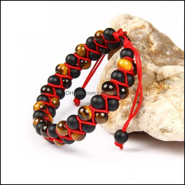 charm bracelets men double beaded bracelet 6mm natural tiger eye matte agate stone beads rame nice gift drop delivery jewelry bracele dh8tc, Golden;silver
charm bracelets men double beaded bracelet 6mm natural tiger eye matte agate stone beads rame nice gift drop delivery jewelry bracele dh8tc, Golden;silver