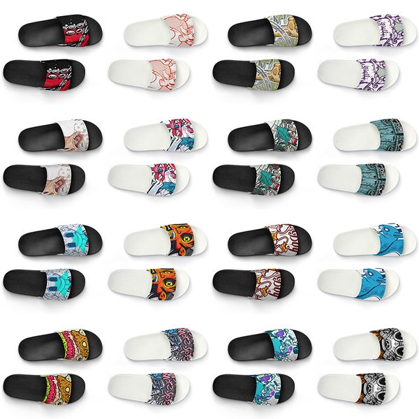 men women custom slippers shoes artoon animal design diy word black white blue red mens trainer 212
men women custom slippers shoes artoon animal design diy word black white blue red mens trainer 212