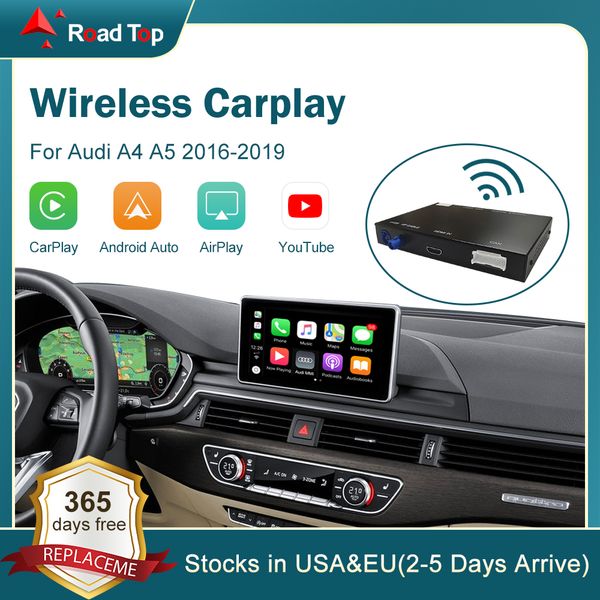 wireless apple carplay android auto interface for audi a4 a5 2016-2019 with mirror link airplay car play function
wireless apple carplay android auto interface for audi a4 a5 2016-2019 with mirror link airplay car play function