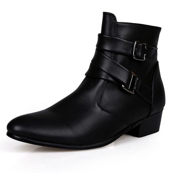 boots men winter leather short british style shoes flat heel work motorcycle casual ankle sdc3 221117, Black
boots men winter leather short british style shoes flat heel work motorcycle casual ankle sdc3 221117, Black