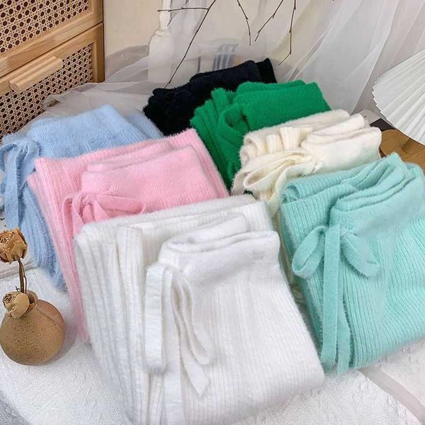 women's pants capris women's knit pants warm thick trousers for winter trousers mink velvet solid elastic high waist lace-up slim, Black;white
women's pants capris women's knit pants warm thick trousers for winter trousers mink velvet solid elastic high waist lace-up slim, Black;white