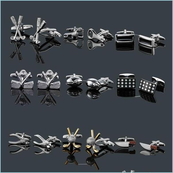 cuff links fashion french mens shirt metal brass sports equipment golf hammer wrench enamel cufflinks casual business suit cuff link dhkwg, Silver
cuff links fashion french mens shirt metal brass sports equipment golf hammer wrench enamel cufflinks casual business suit cuff link dhkwg, Silver