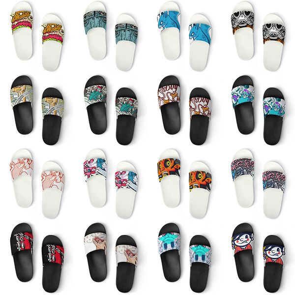 men women custom slippers shoes artoon animal design diy word black white blue red mens trainer 060
men women custom slippers shoes artoon animal design diy word black white blue red mens trainer 060