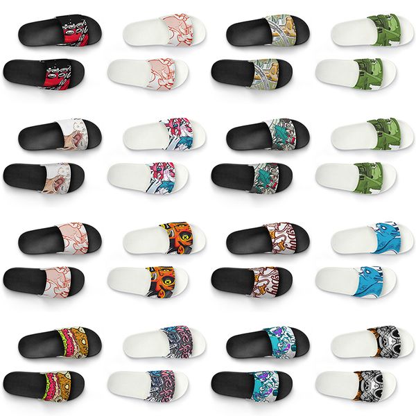 men women custom slippers shoes artoon animal design diy word black white blue red mens trainer 184
men women custom slippers shoes artoon animal design diy word black white blue red mens trainer 184