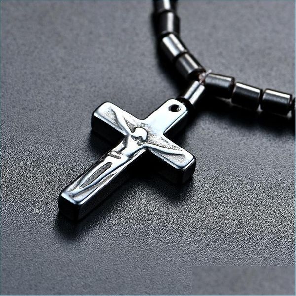 pendant necklaces black magnet jesus cross necklace christian pendant necklaces choker women men fashion jewelry drop delivery pendan dhpwd, Silver
pendant necklaces black magnet jesus cross necklace christian pendant necklaces choker women men fashion jewelry drop delivery pendan dhpwd, Silver
