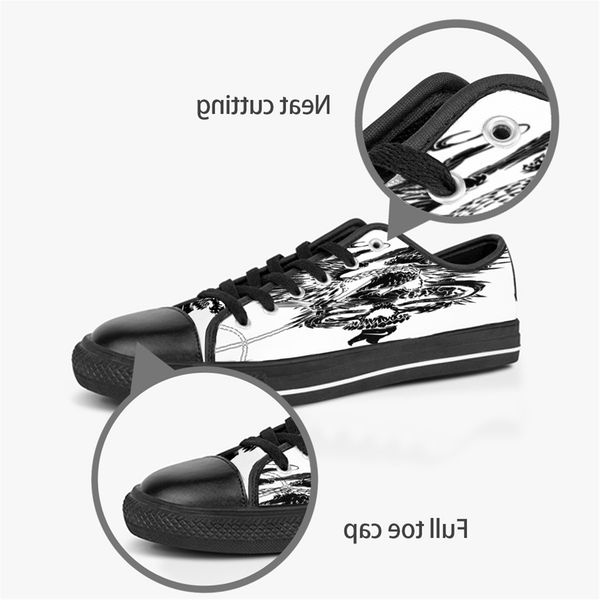 men women diy custom shoes low canvas skateboard sneakers triple black customization uv printing sports sneakers br148
men women diy custom shoes low canvas skateboard sneakers triple black customization uv printing sports sneakers br148