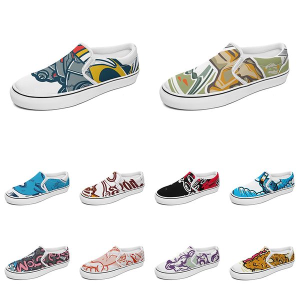 men women custom slip on canvas shoes anime cartoon animal design diy word black white blue red outdoor mens trainer 066
men women custom slip on canvas shoes anime cartoon animal design diy word black white blue red outdoor mens trainer 066