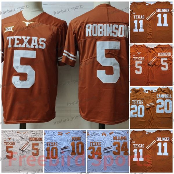 texas longhorns 5 bijan robinson football jersey 34 ricky williams 10 vince young white brown throwback ncaa college football jerseys stitch, Black
texas longhorns 5 bijan robinson football jersey 34 ricky williams 10 vince young white brown throwback ncaa college football jerseys stitch, Black