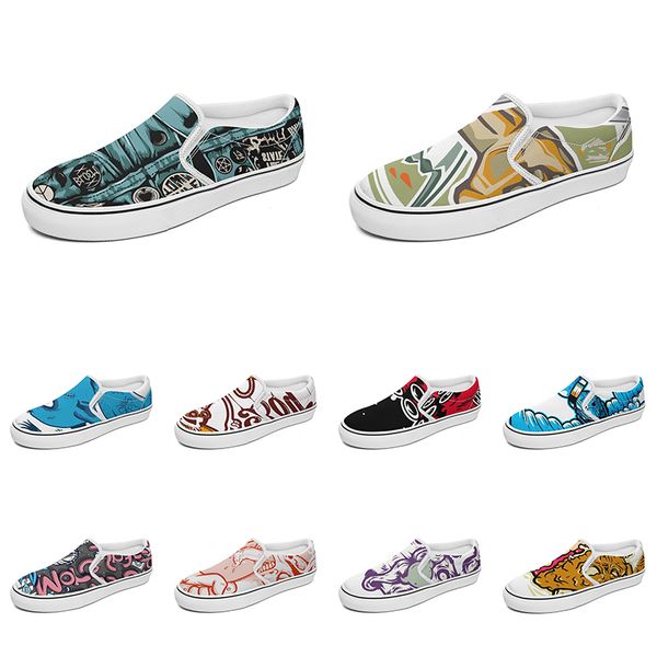 men women custom slip on canvas shoes anime cartoon animal design diy word black white blue red outdoor mens trainer 057
men women custom slip on canvas shoes anime cartoon animal design diy word black white blue red outdoor mens trainer 057